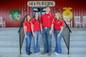 Jamie Harris with the All Star Officers