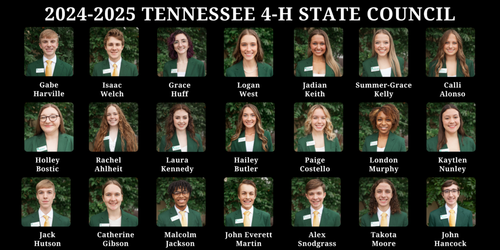 024-25 Tennessee 4-H State Council