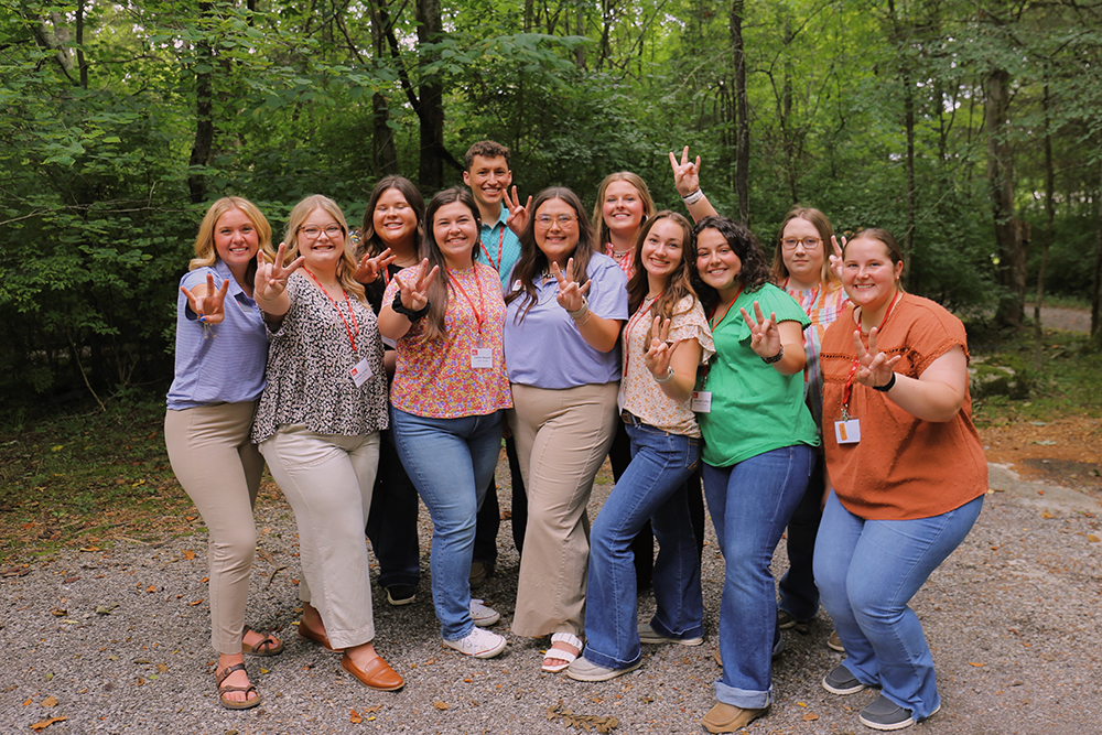 4-H students at UTK