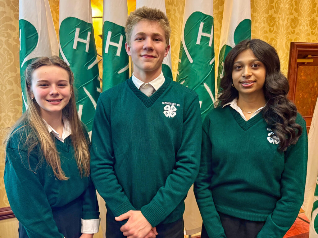 2025-2026 Tennessee 4-H Congress Officers