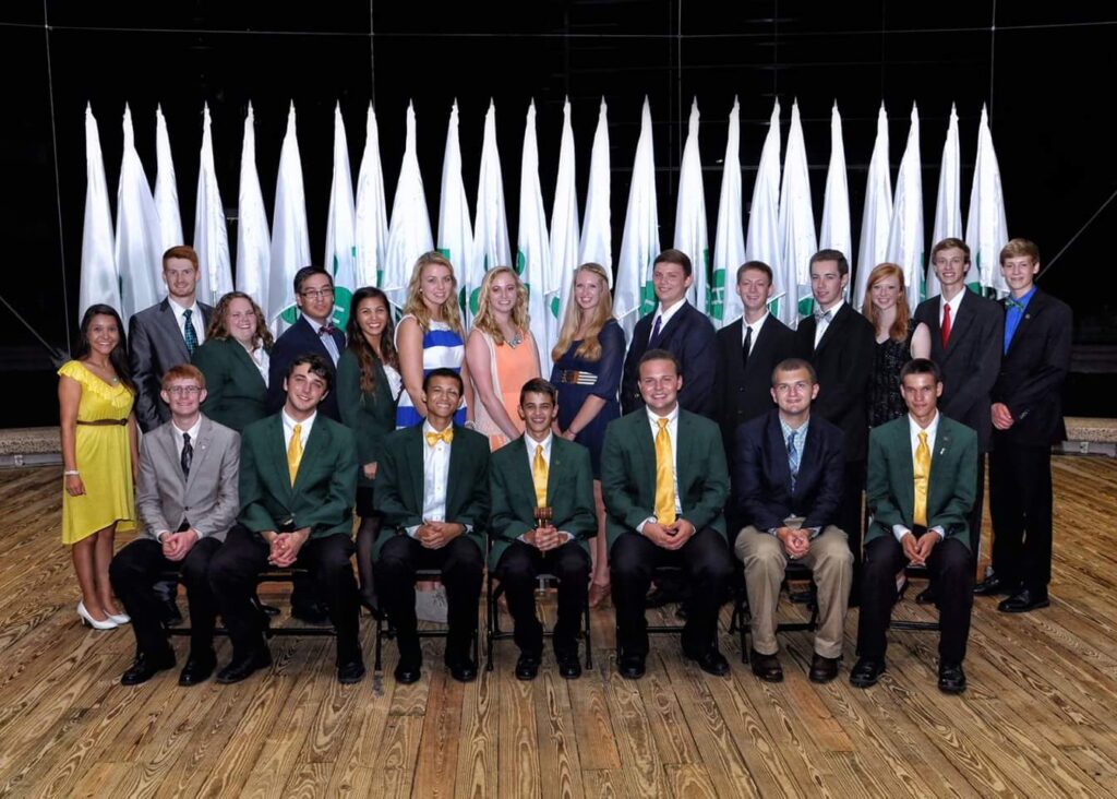 Justin Cross, 4-H State Council