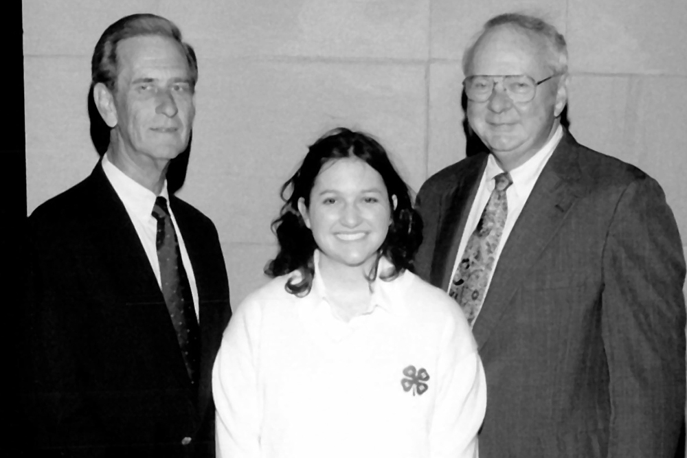 Ben Powell and 4-H'er Kimbery Cartrell at Tennessee 4-H Congress