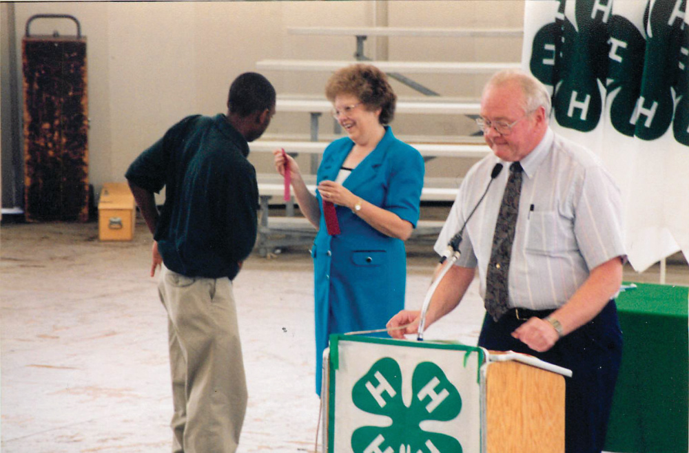 Ben Powell overseeing the Vol State Ceremony in the 1990s