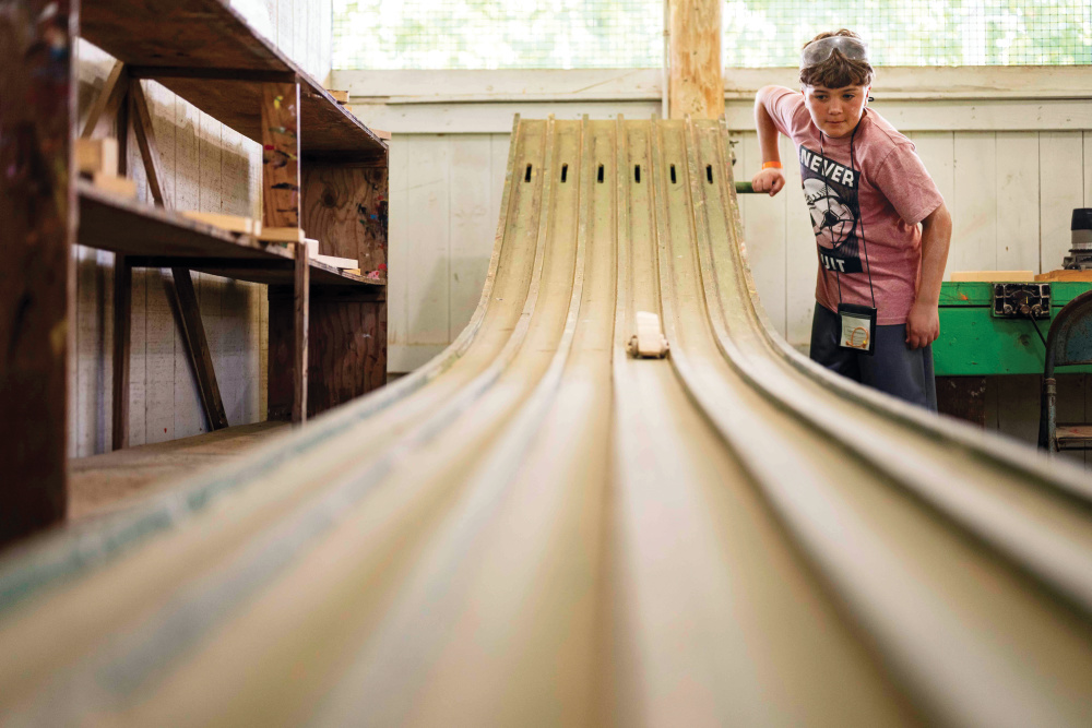 hands-on learning at 4-H Camp in Greeneville
