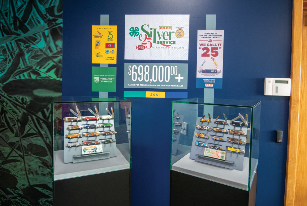 Tennessee Farmers Cooperative supports 4-H through their Case Knife program