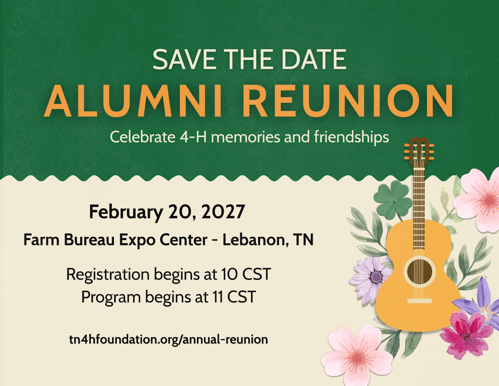 27 Alumni Save the Date