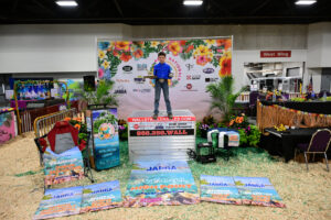 Knox Logan from Dickson County has been showing goats since he could only show in the pee-wee classes.