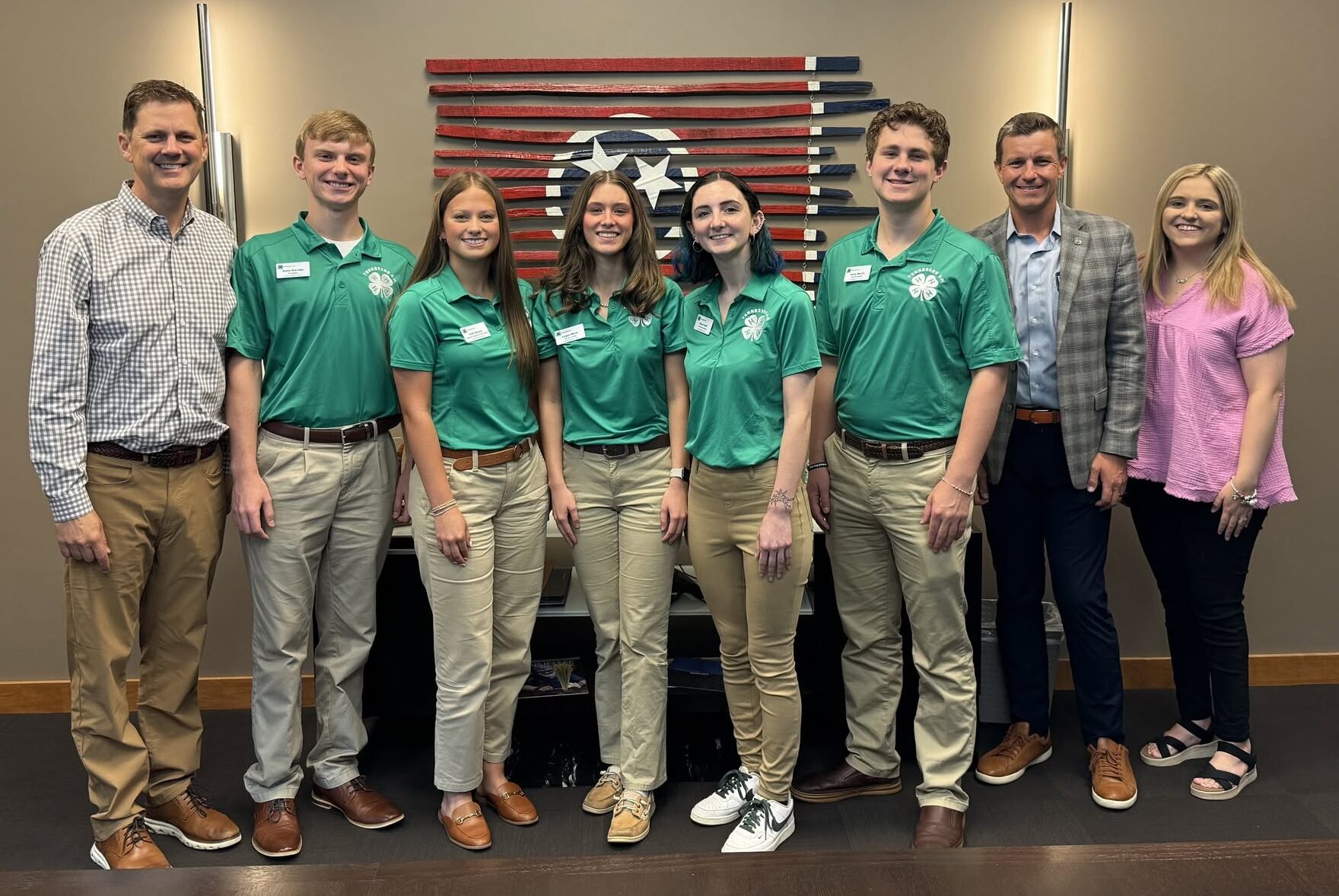 Visiting TECA on 4-H Ambassador Tour