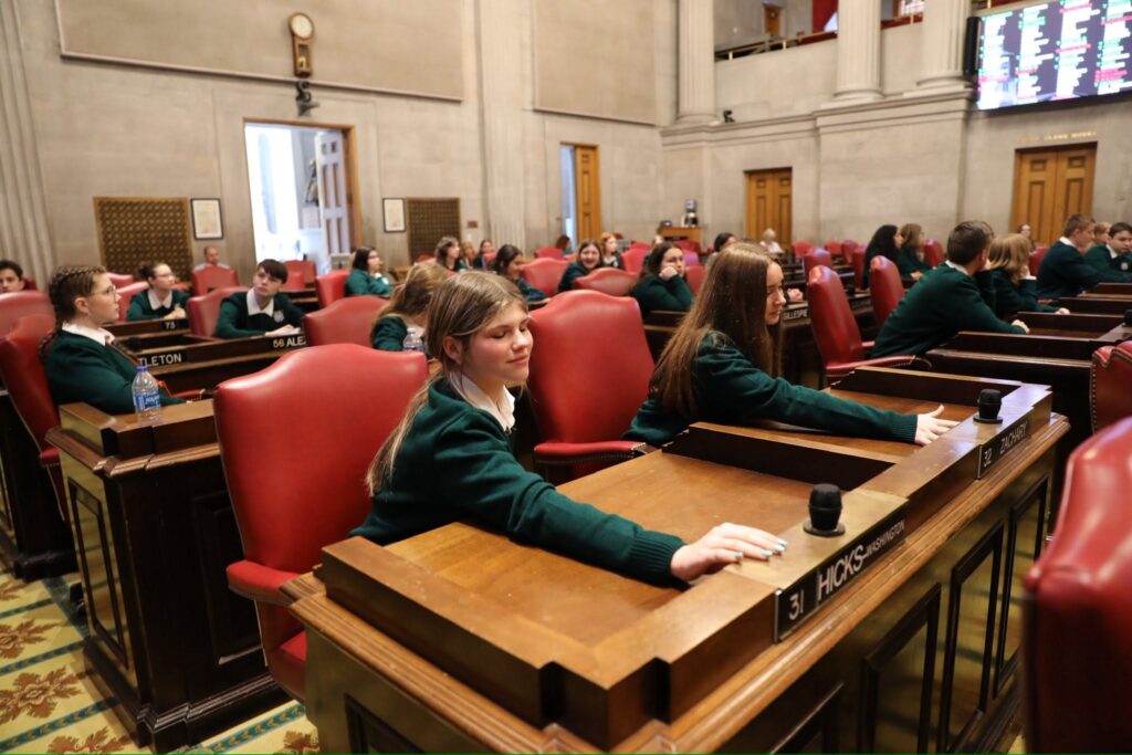 Tennessee 4-H Congress House members voting