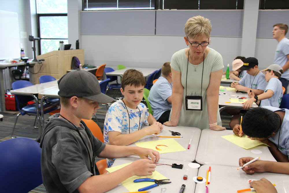 4-H Electric Camp activities